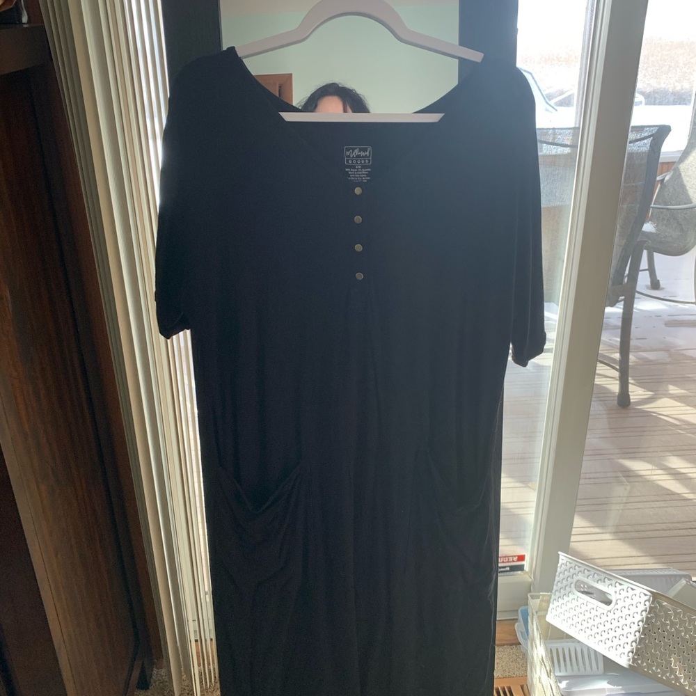 Milkmaid goods 24/7 dress black - Small / medium